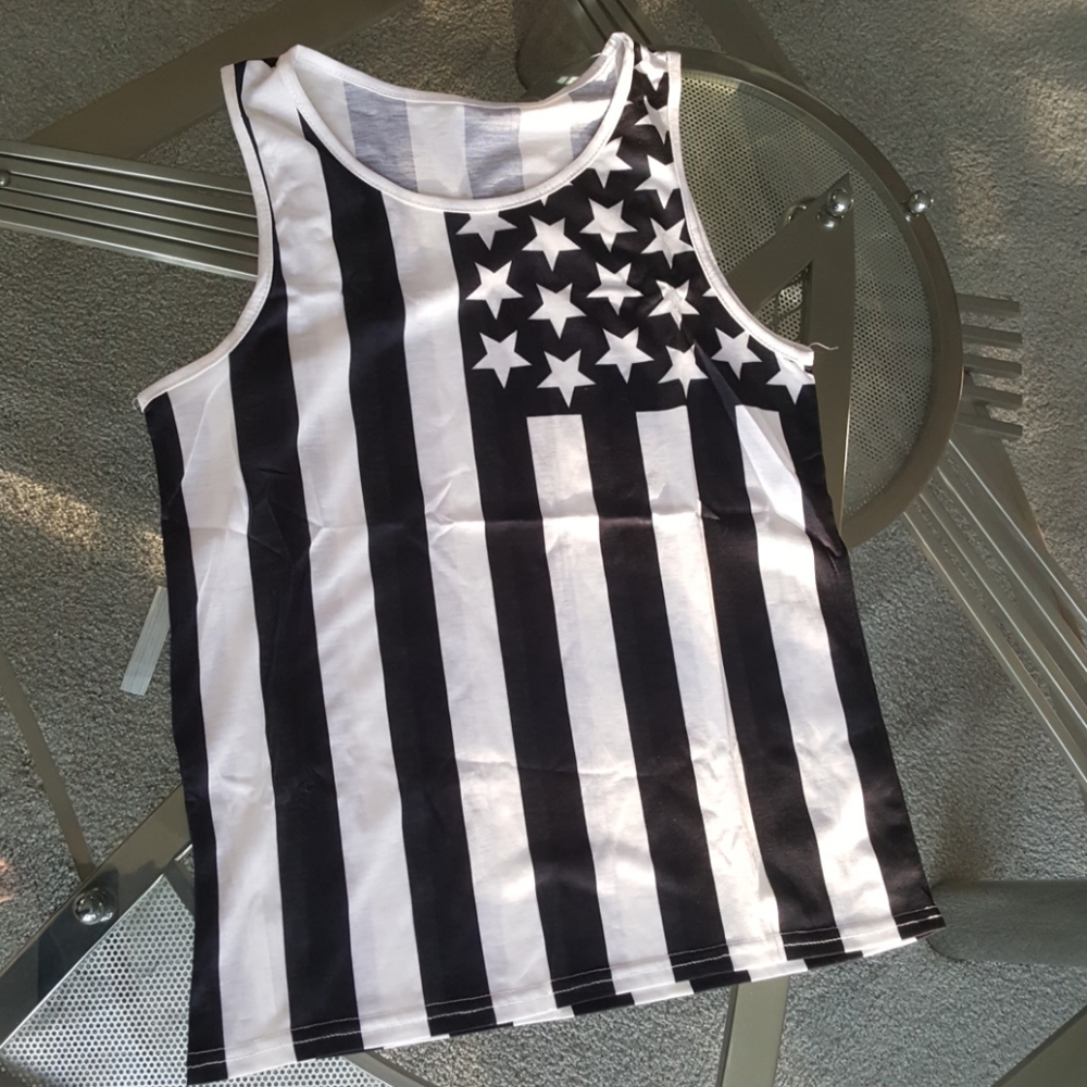 Stars and Stripes tank.